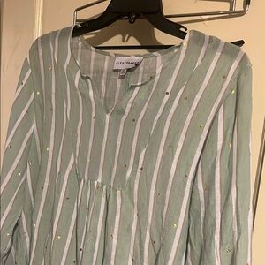 Alex & Parker Striped Blouse